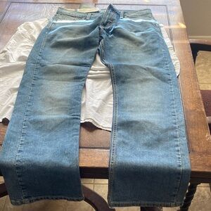 Wrangler Men's Light Blue Slim Straight Jeans 30x30